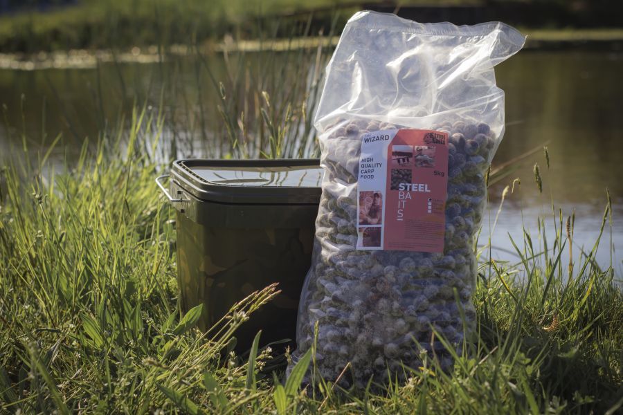 Steel Baits The Wizard 5 kg Boilies salted