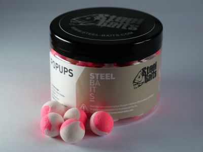 Steel Baits Strong Garlic Pop Ups 150ml Pop Ups