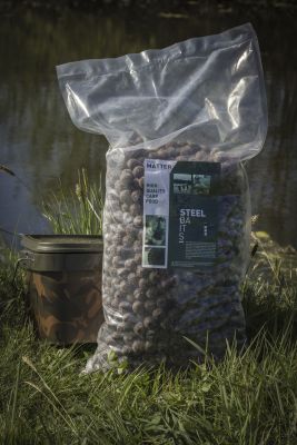 Steel Baits Dark Matter 5 kg Boilies salted